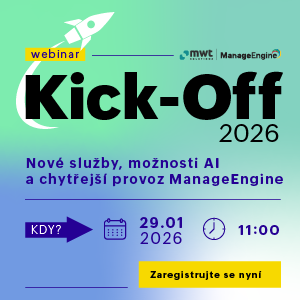 Nové služby, možnosti AI a chytřejší provoz ManageEngine