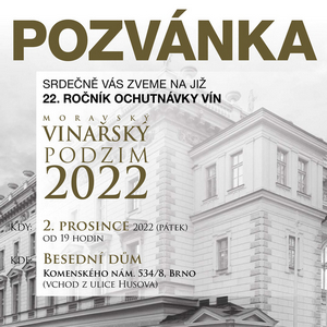 Moravský vinařský podzim 2022